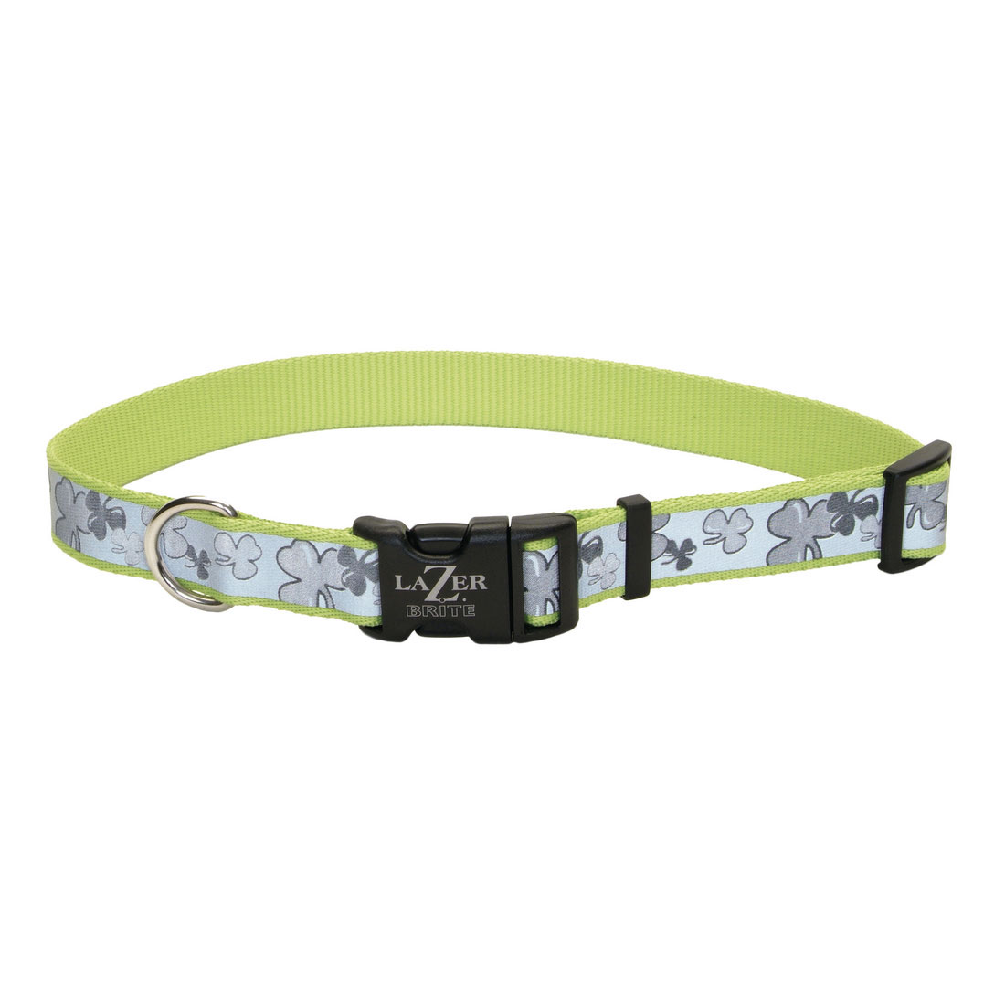 Lazer Brite Reflective Adjustable Dog Collar