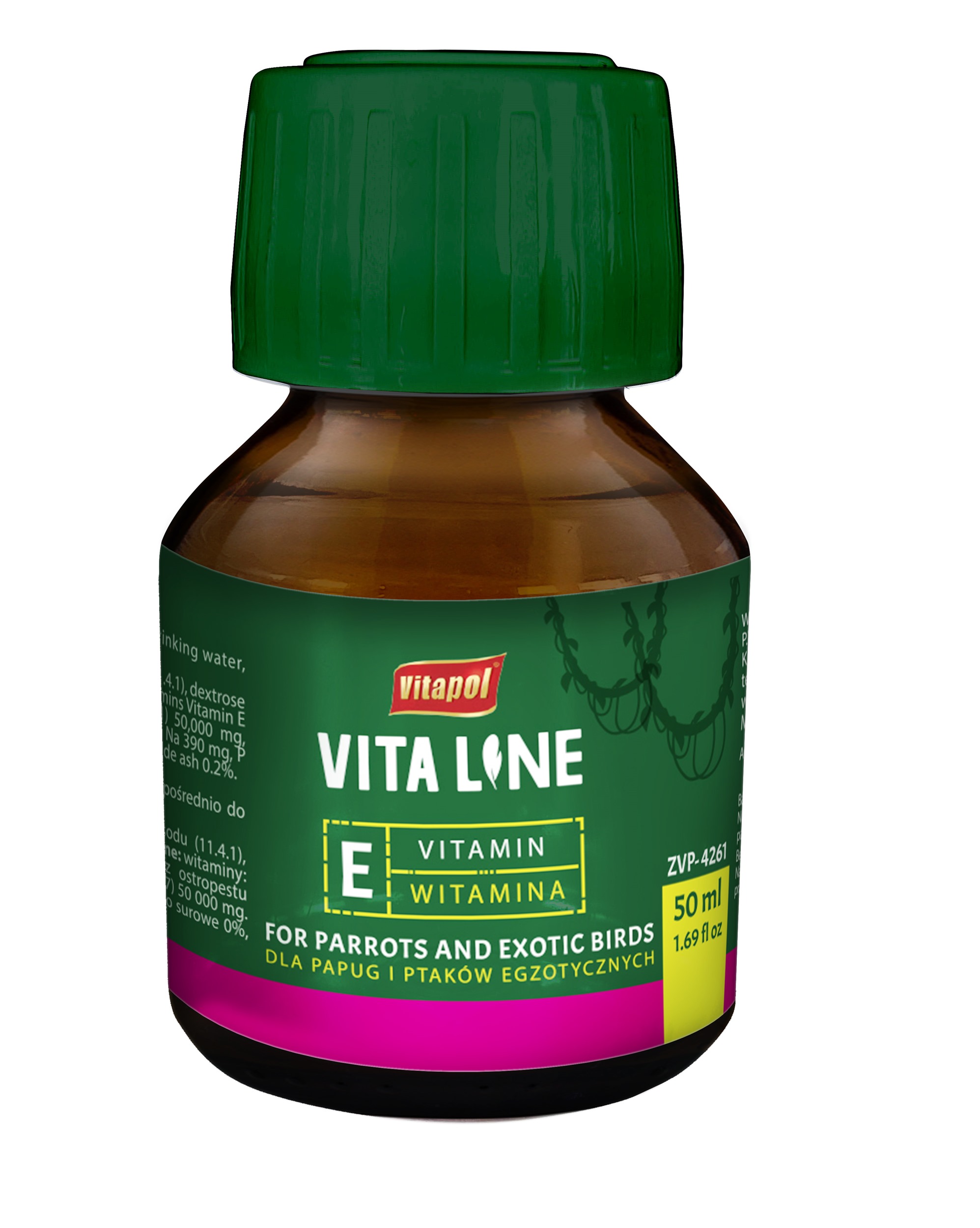 Vitaline Witamina E dla ptaków egzotycznych 50ml