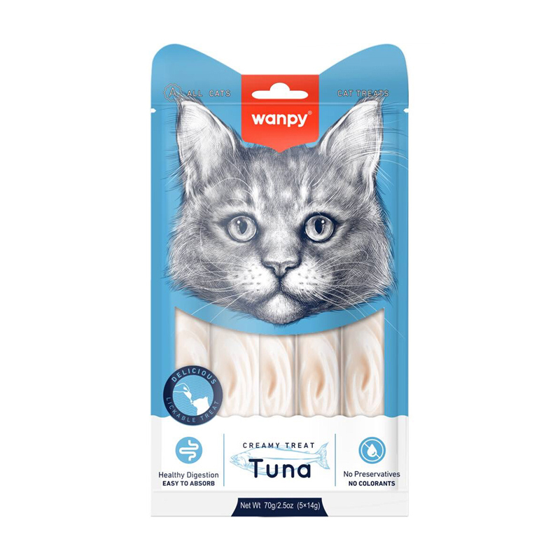 Tuna Creamy Lickable Cat Treats