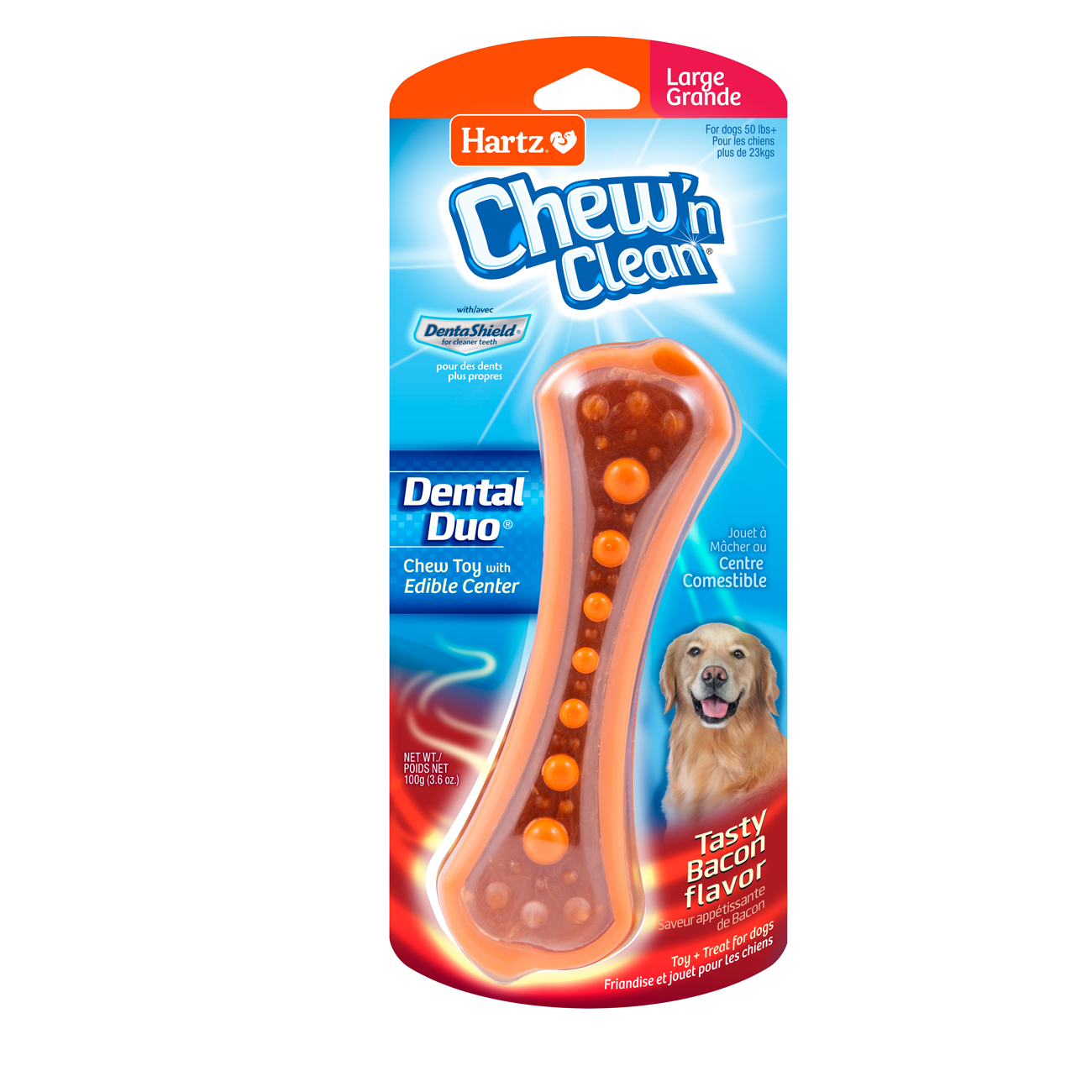 Hartz® Chew ‘n Clean® Dental Duo™ Large