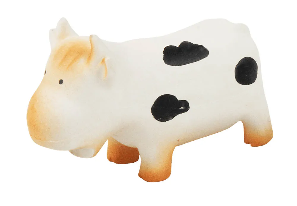 BRINQUEDO DE LATEX VAQUINHA - 16 CM