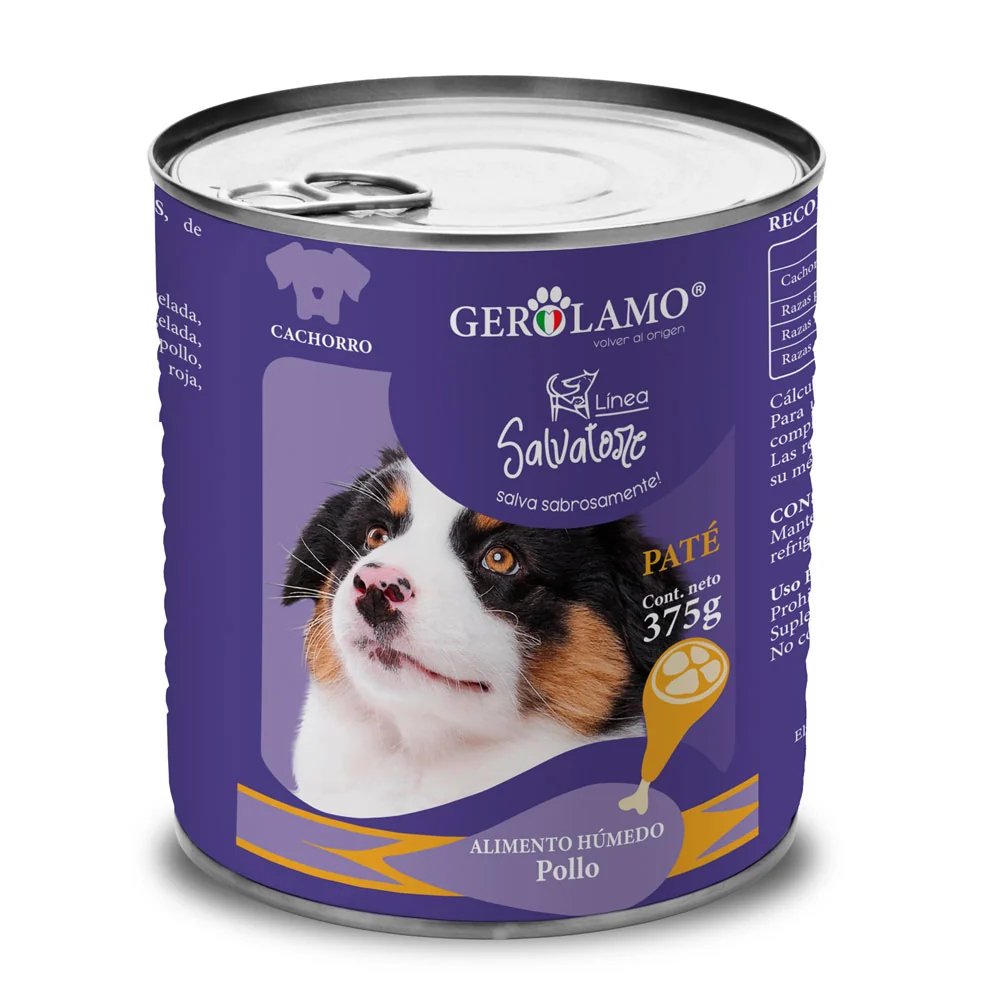 Gerolamo Salvatore lata perro cachorro