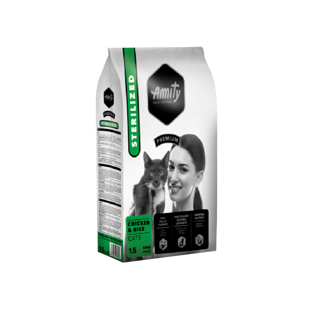 Amity Premium Sterilized Cats & Chicken
