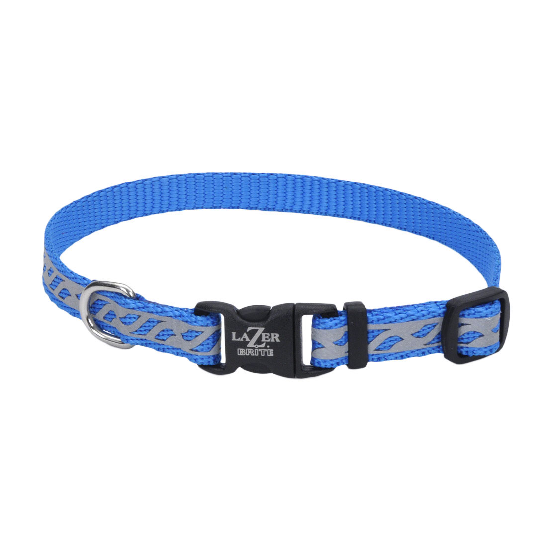 Lazer Brite Reflective Open-Design Adjustable Collar