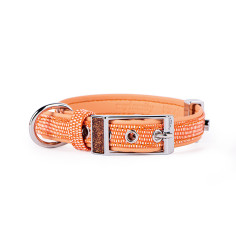 Tangerine Saint Tropez Collar en Synthetic Fiber