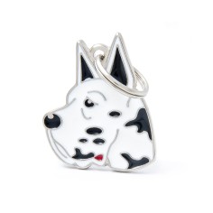Friends Great Dane Harlequin ID Tag
