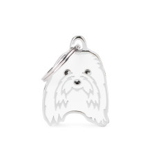Friends Maltese ID Tag