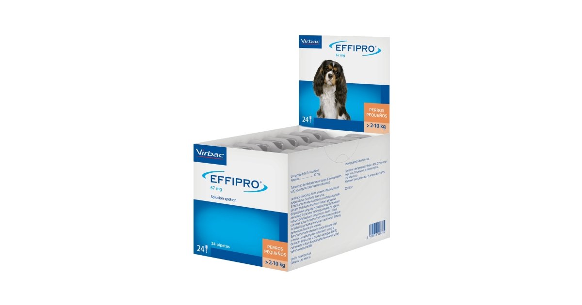 Effipro® - Pipetas antipulgas y garrapatas para perros