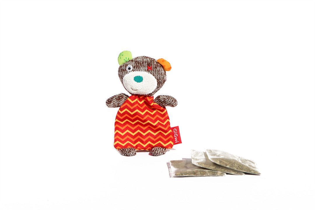 GiGwi Refillable Catnip Characters Bear