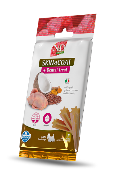 dental treat Skin & Coat Quail mini