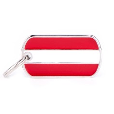Flags Austria ID Tag