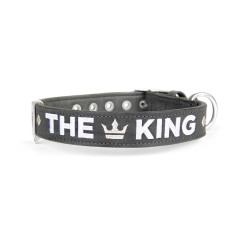 Grey Royal Collar en Synthetic Fiber