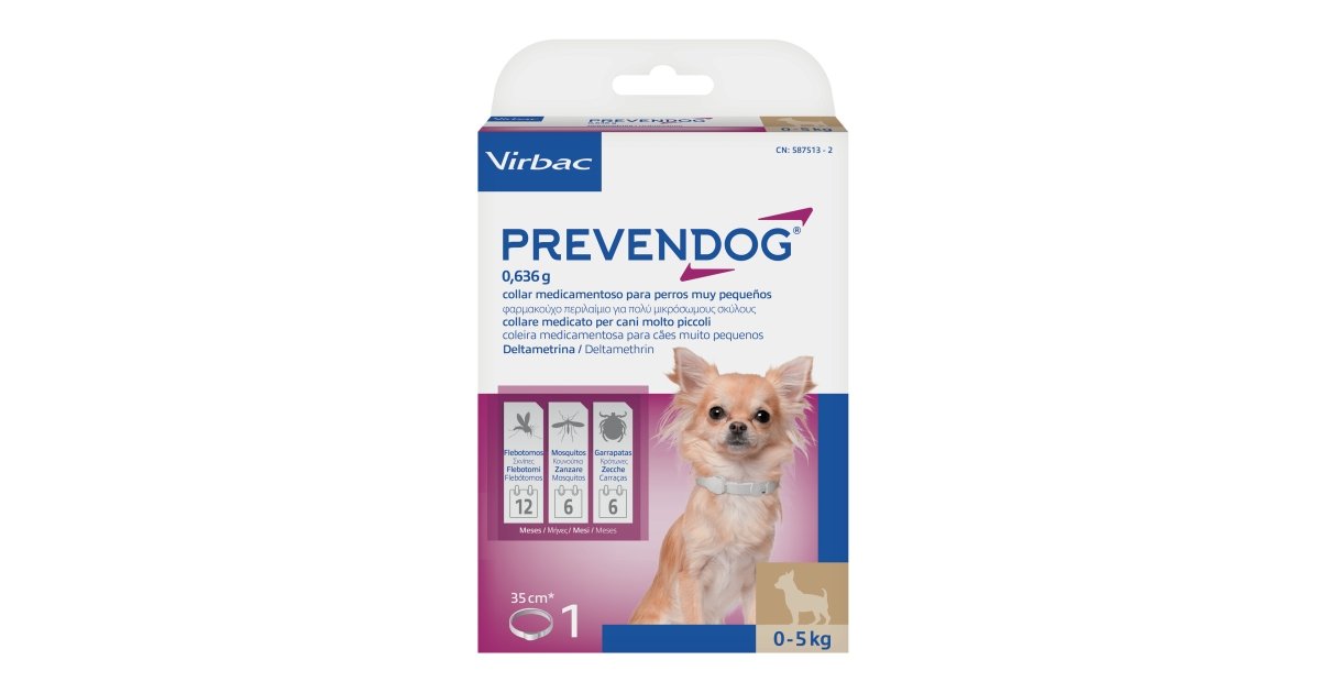 Prevendog® - Collar antiparasitario para perros