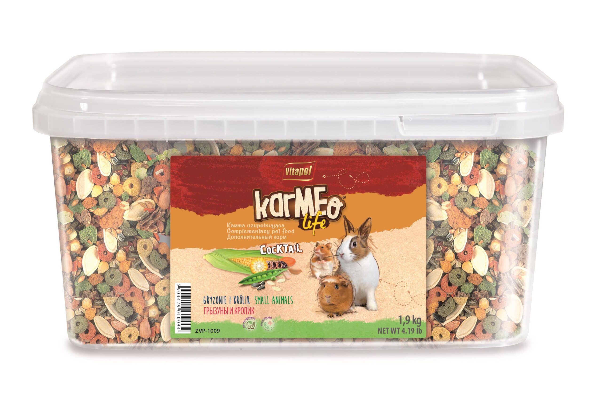 Karmeo Life Cocktail karma uzupełniająca dla gryzoni i królika 1,9 kg