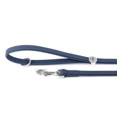 Blue Bilbao Leash in Synthetic Fiber