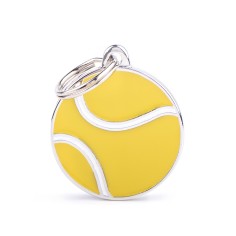 Charms Big Tennis ID Tag