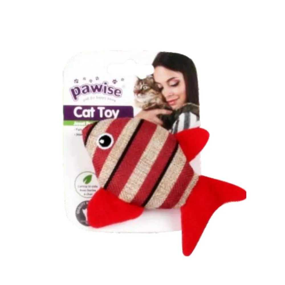 BRINQUEDO PARA GATOS PEIXE LISTRADO