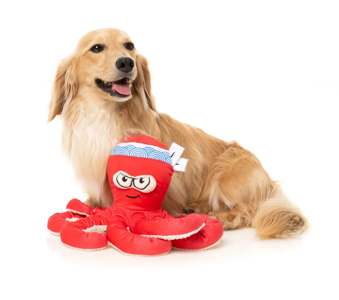 Octo-Posse Dog Toy - Takoyaki