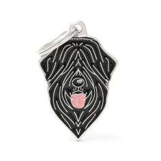 Friends Black Russian Terrier ID Tag