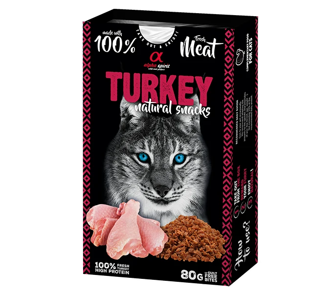 Natural Snack para Gatos - Pavo
