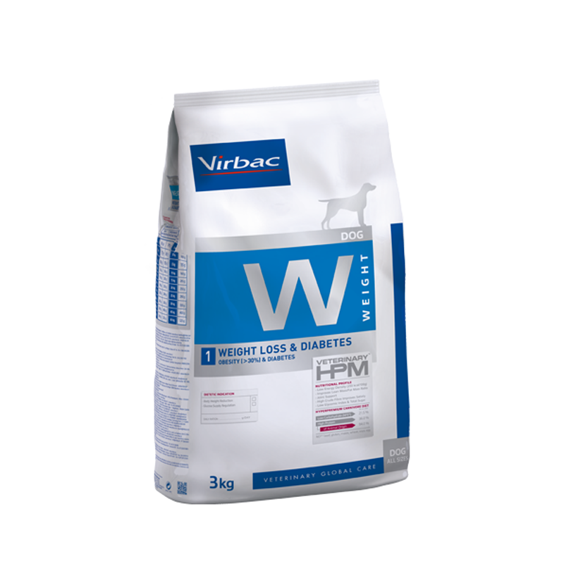 W1 Weight Loss & Diabetes - Pienso para perros con sobrepeso importante y/o diabéticos