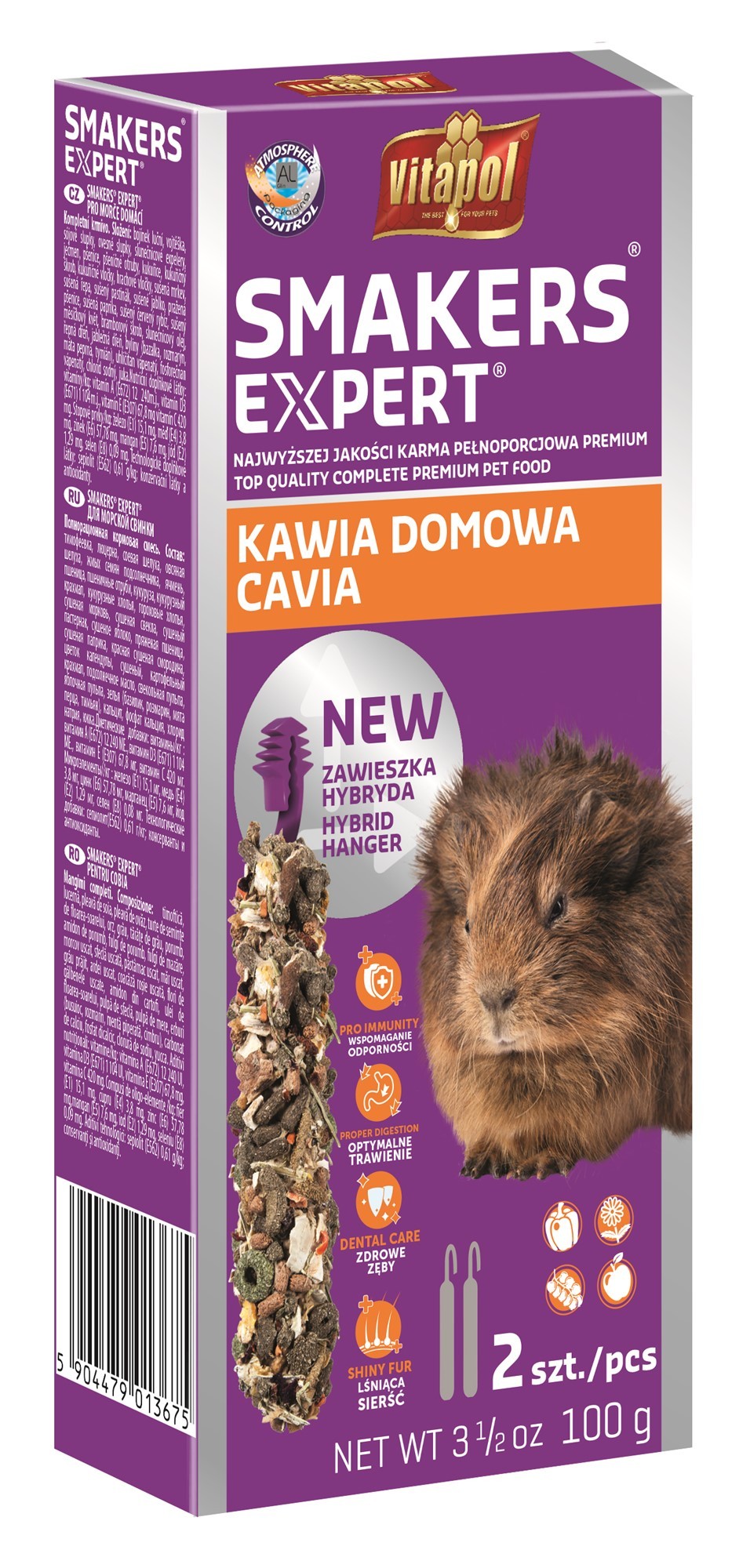 Smakers Expert dla świnki morskiej 2 szt 100 g