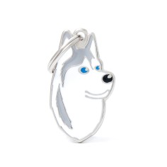 Friends Siberian Husky ID Tag