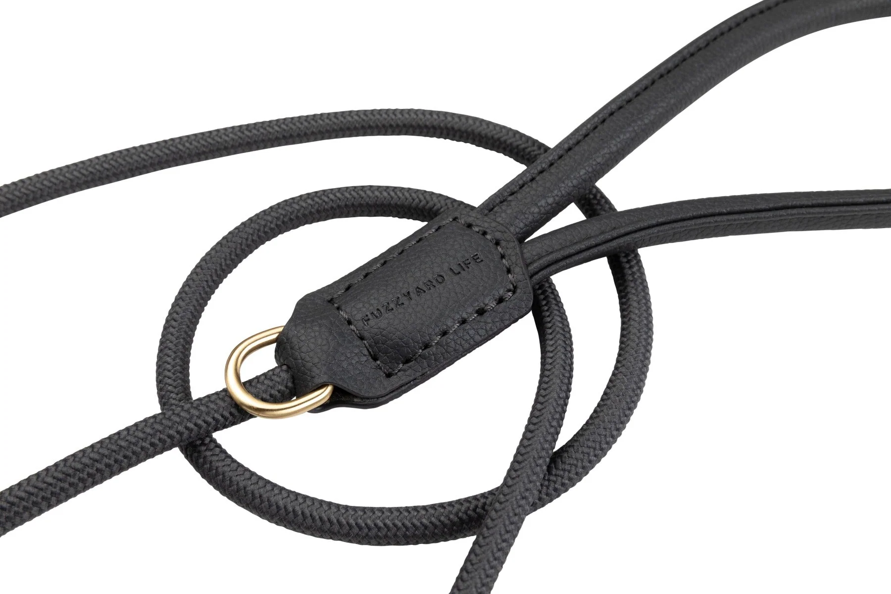 FuzzYard Life Atelier Dog Rope Lead - Slate Grey