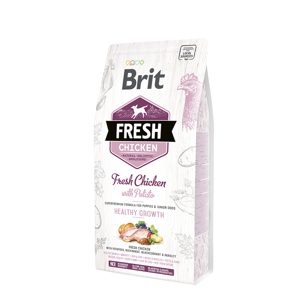 Brit Fresh Chicken with Potato - Puppy
