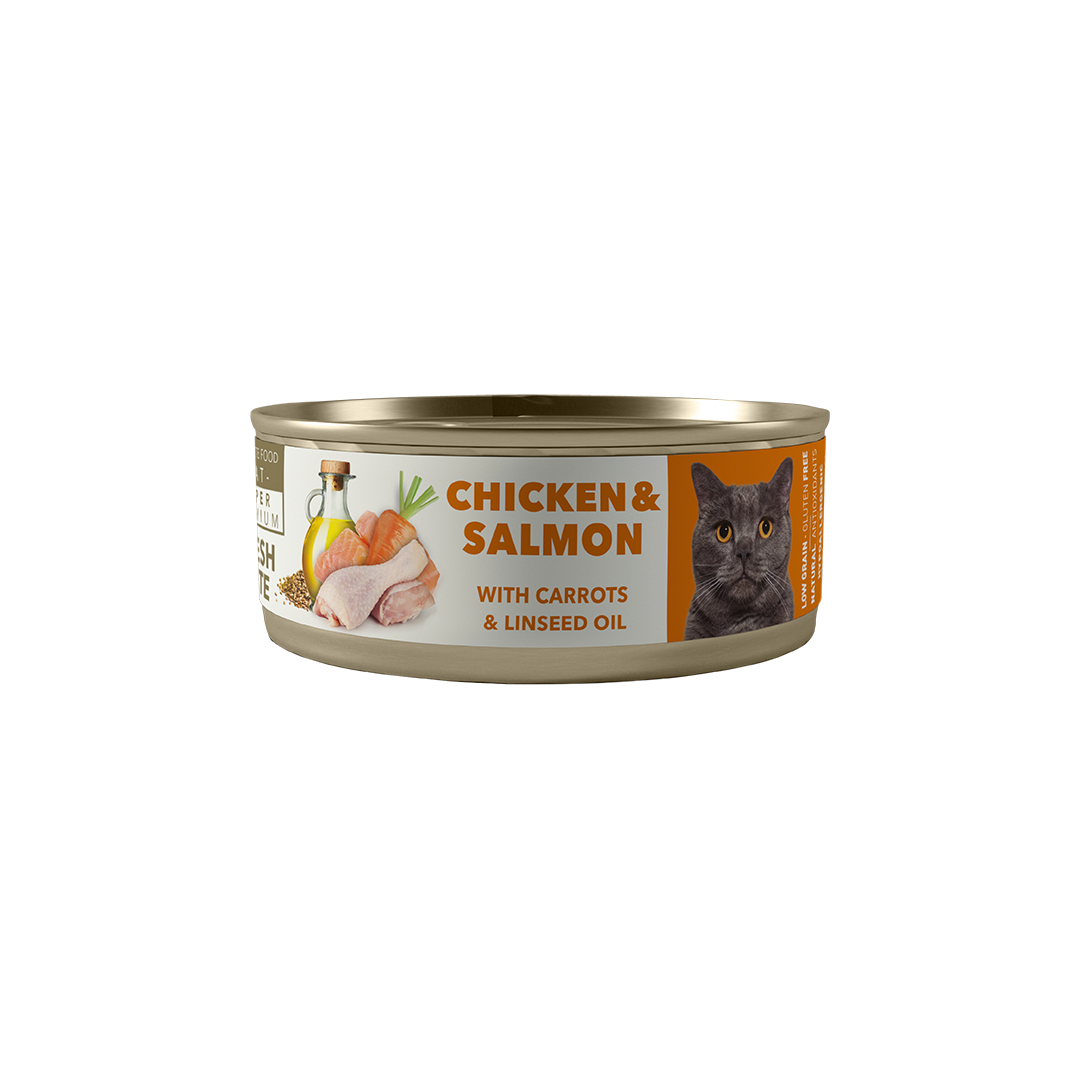 Amity Chicken And Salmon Adult Cat Wet Food