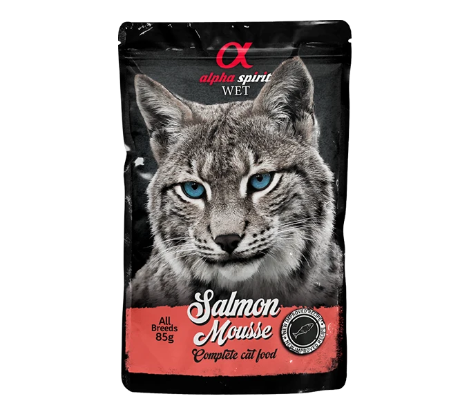 Mousse de Salmón para Gatos