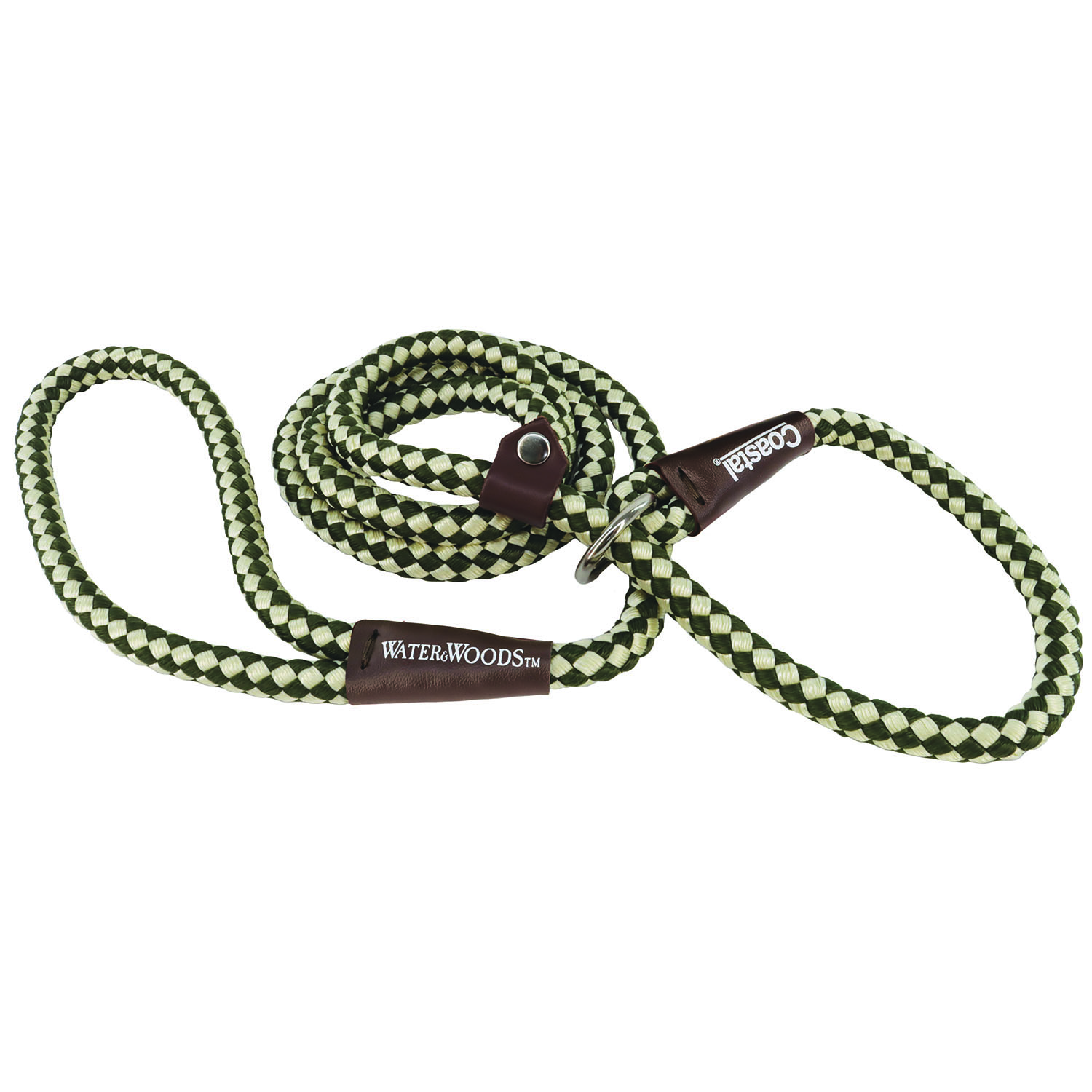 Water & Woods Braided Rope Dog Slip Leash