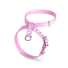 X Hermitage Harness in Wisteria Genuine Leather