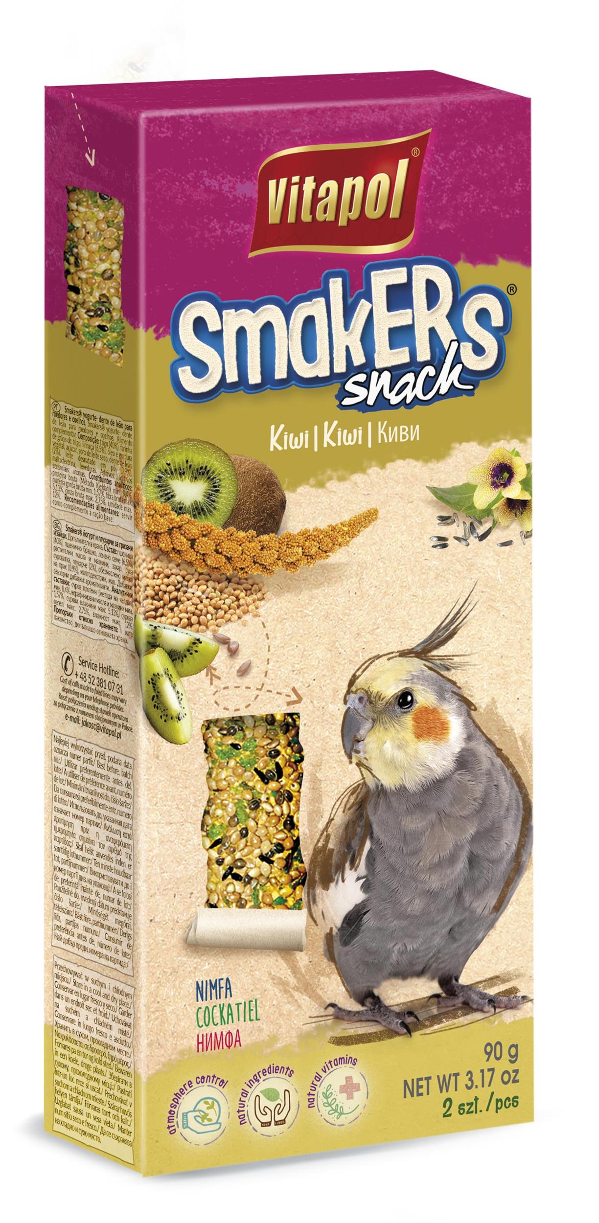 Smakers kiwi dla nimfy 2 szt.