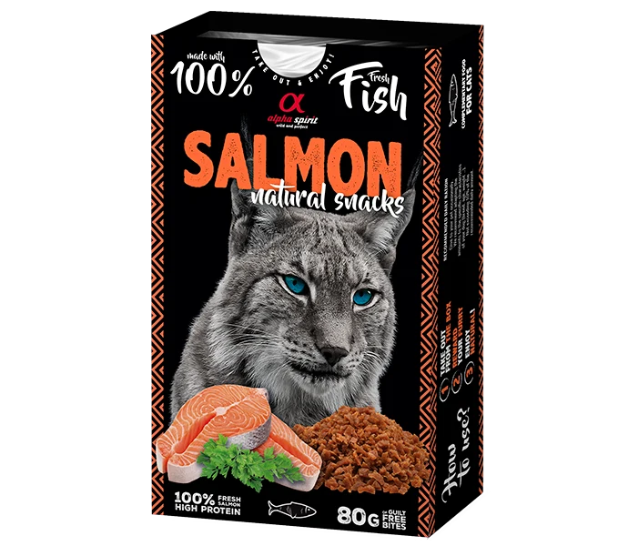 Natural Snack para Gatos - Salmón