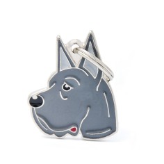 Friends Great Dane Blue ID Tag