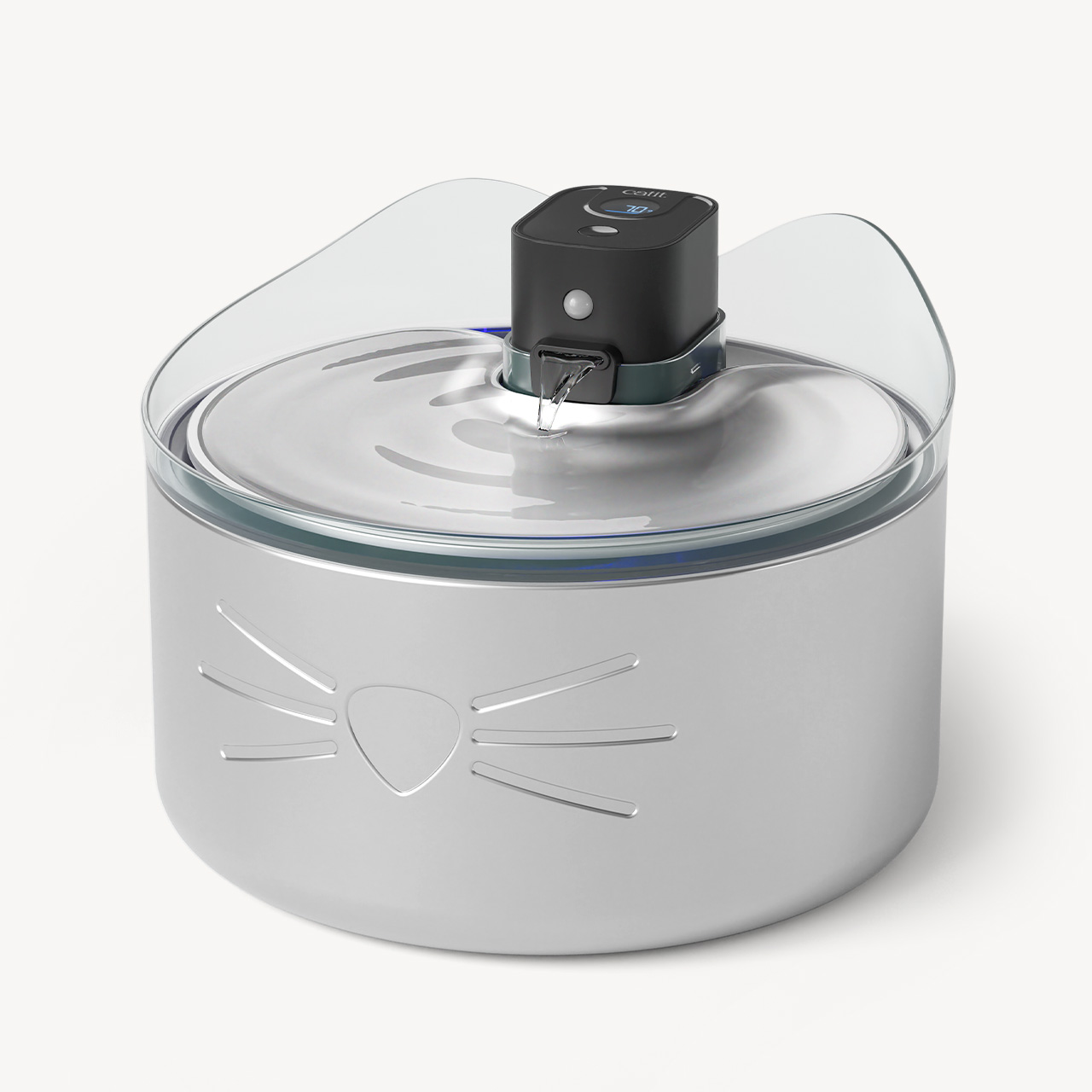Catit PIXI Stainless Steel UV-C Drinking Fountain