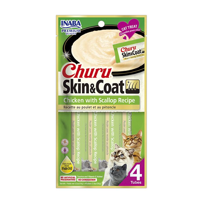 Churu Skin&Coat de pollo con ostión