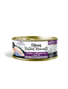 Dibaq Natural Moments 5 Star Esterilizado Pavo con Arándanos