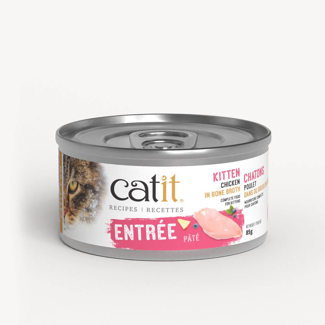 Catit Recipes KITTEN Chicken Entrée in Bone Broth