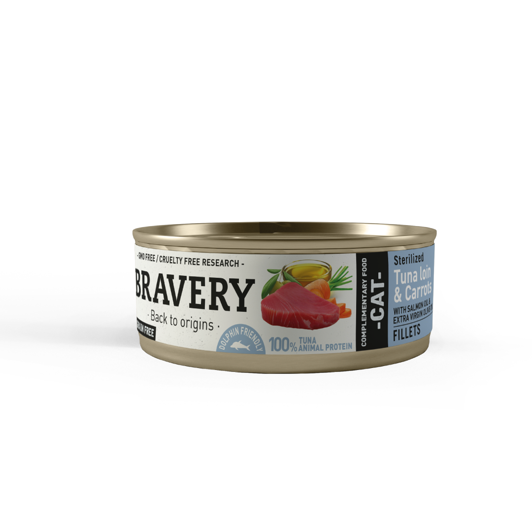 Tuna Loin And Carrots Sterilized Cat Wet Food