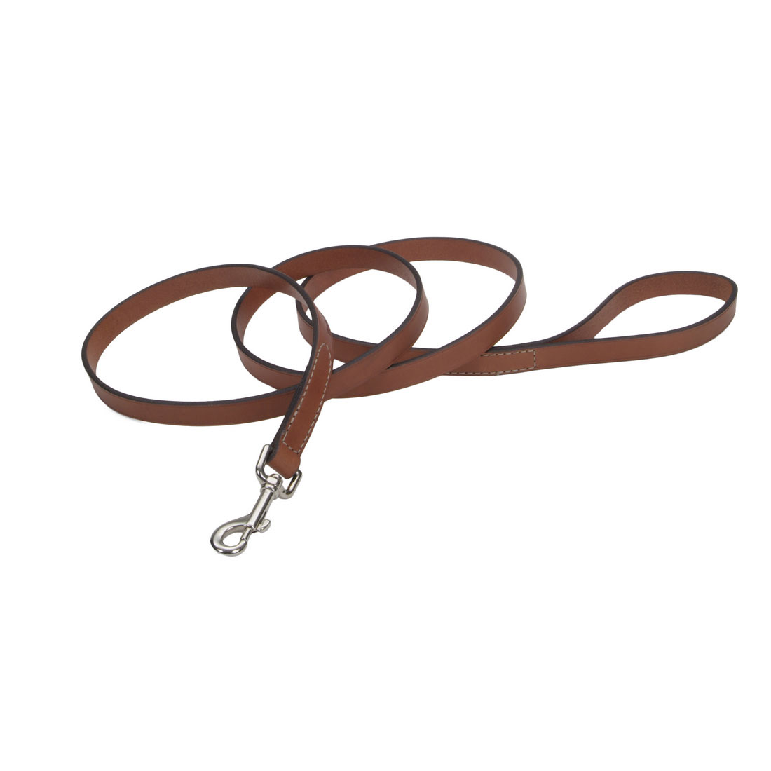 Circle T Oak Tanned Leather Dog Leash