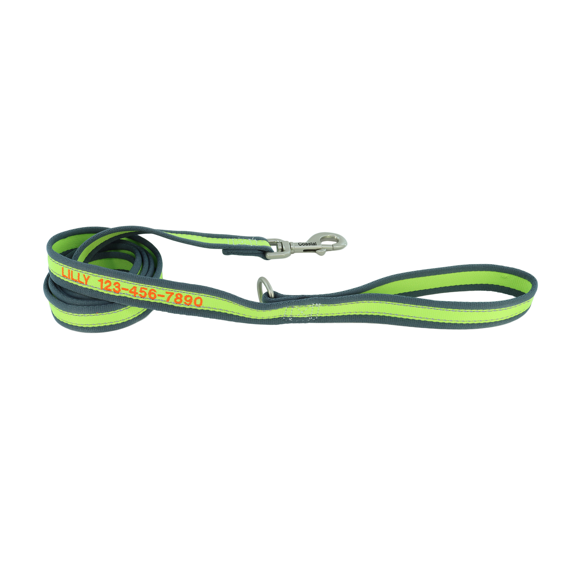 Pro Reflective Dog Leash - Personalized
