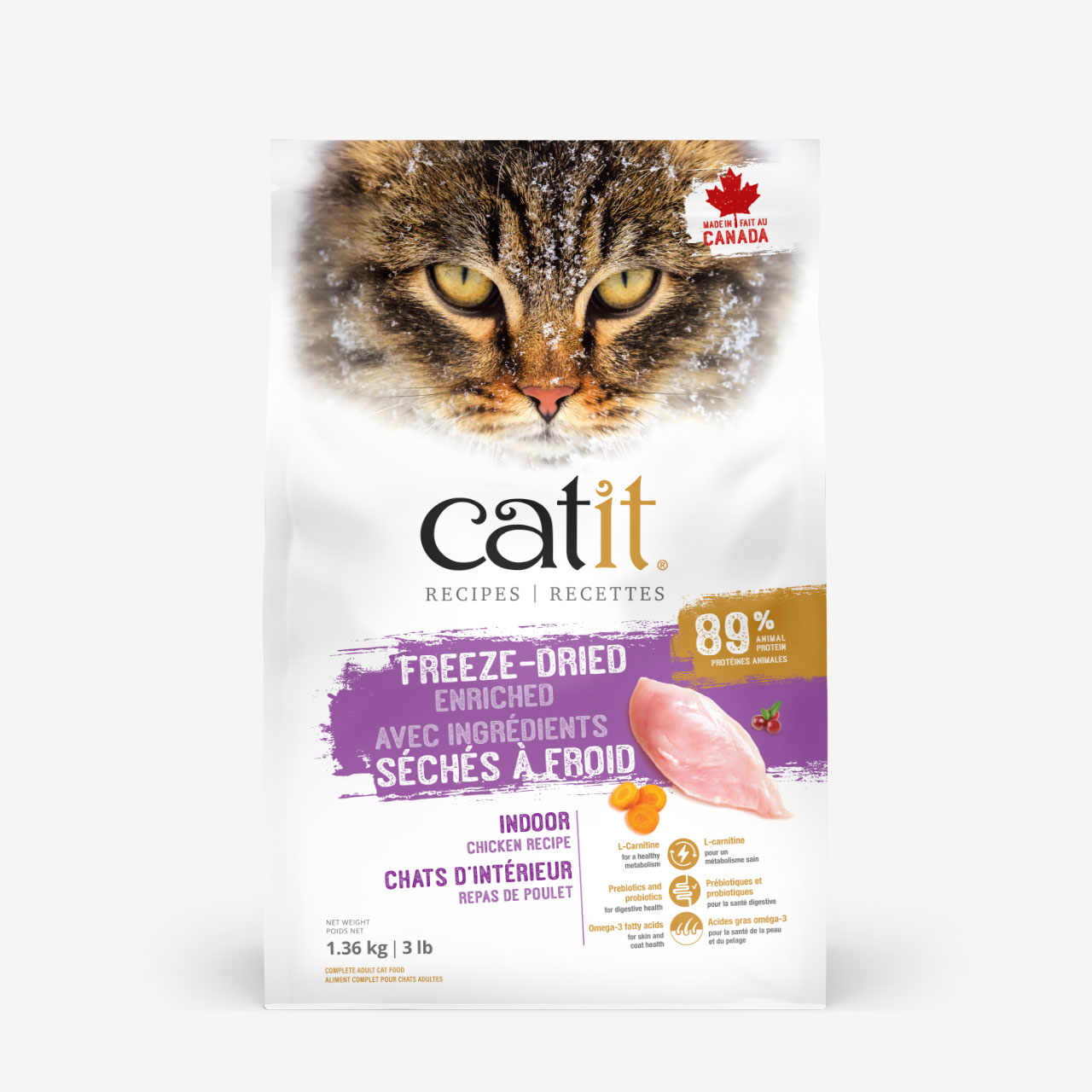 Catit Recipes Freeze-dried Enriched INDOOR - Pollo Receta
