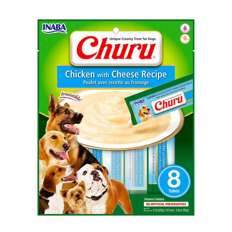 Dog Churu de pollo con queso