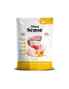 Dibaq Sense Bocaditos en salsa Pavo