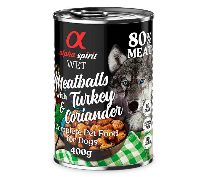 Albóndigas de Pavo y Cilantro para Perros