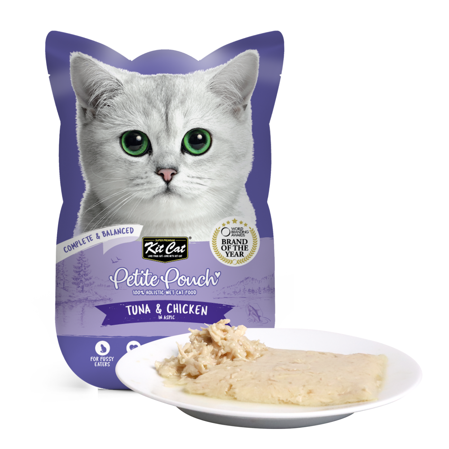 Kit Cat Petite Pouch Wet Cat Food