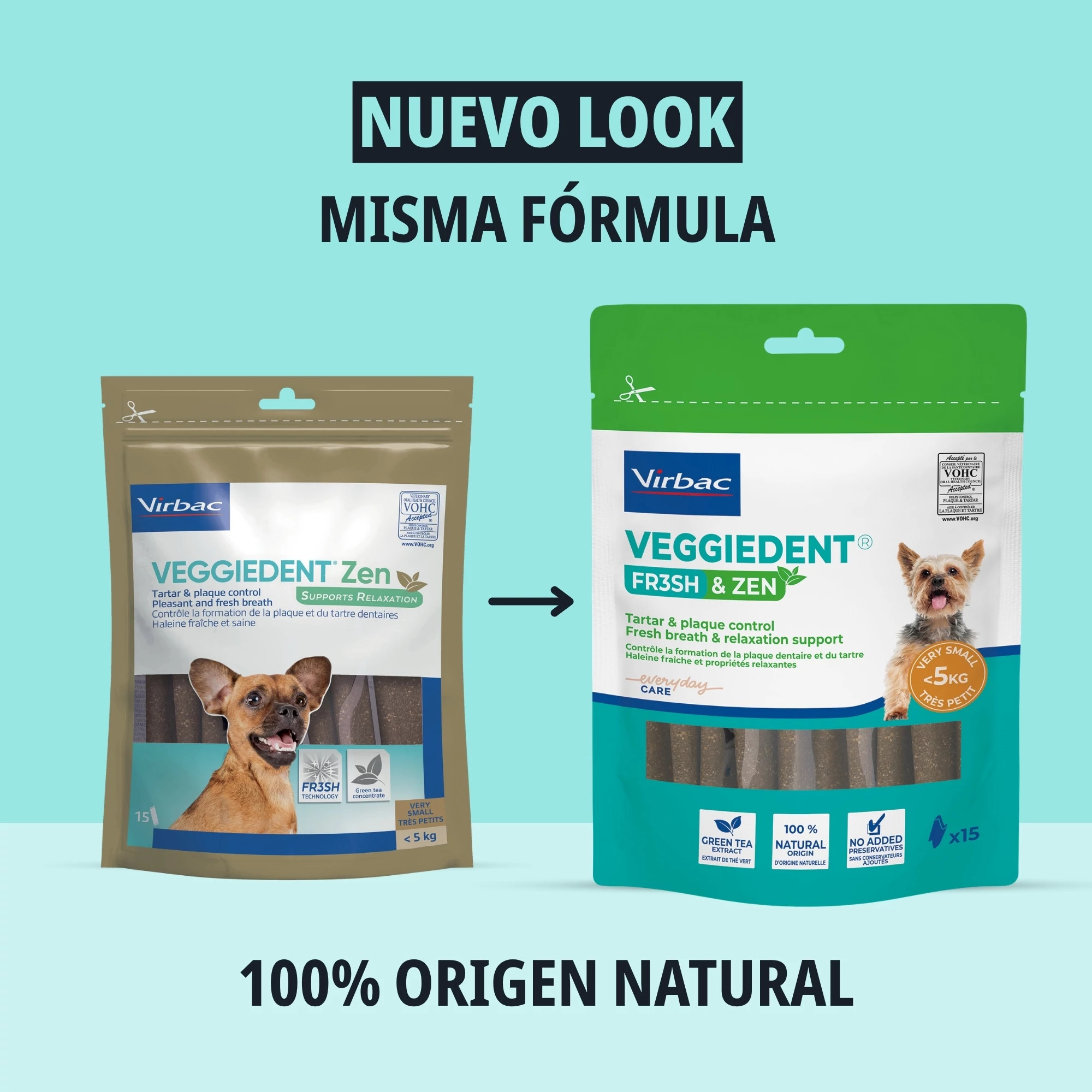 Veggiedent® ZEN - Snacks dentales relajantes para perros