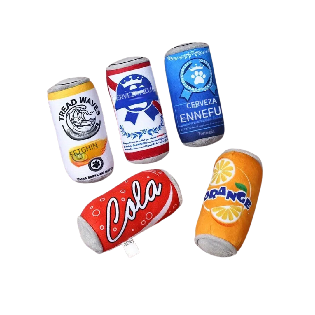 Juguete latas con catnip
